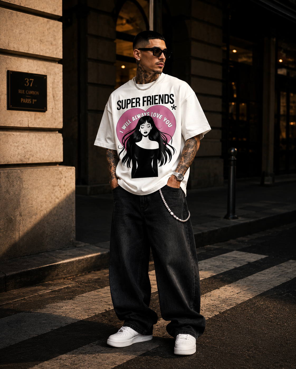 Super Friends tee lifestyle
